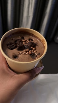 This ice cream was the best! Think it’s called fudge brownie sundae