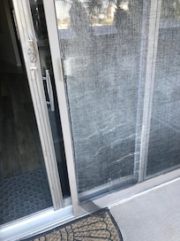 Patio screen door