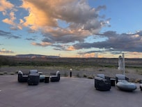 View from the back patio