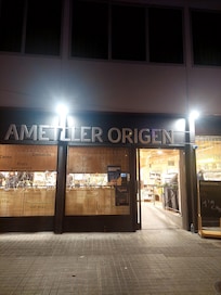 Nice market below the hotel