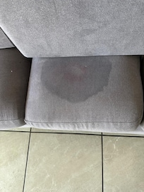 Stained furniture