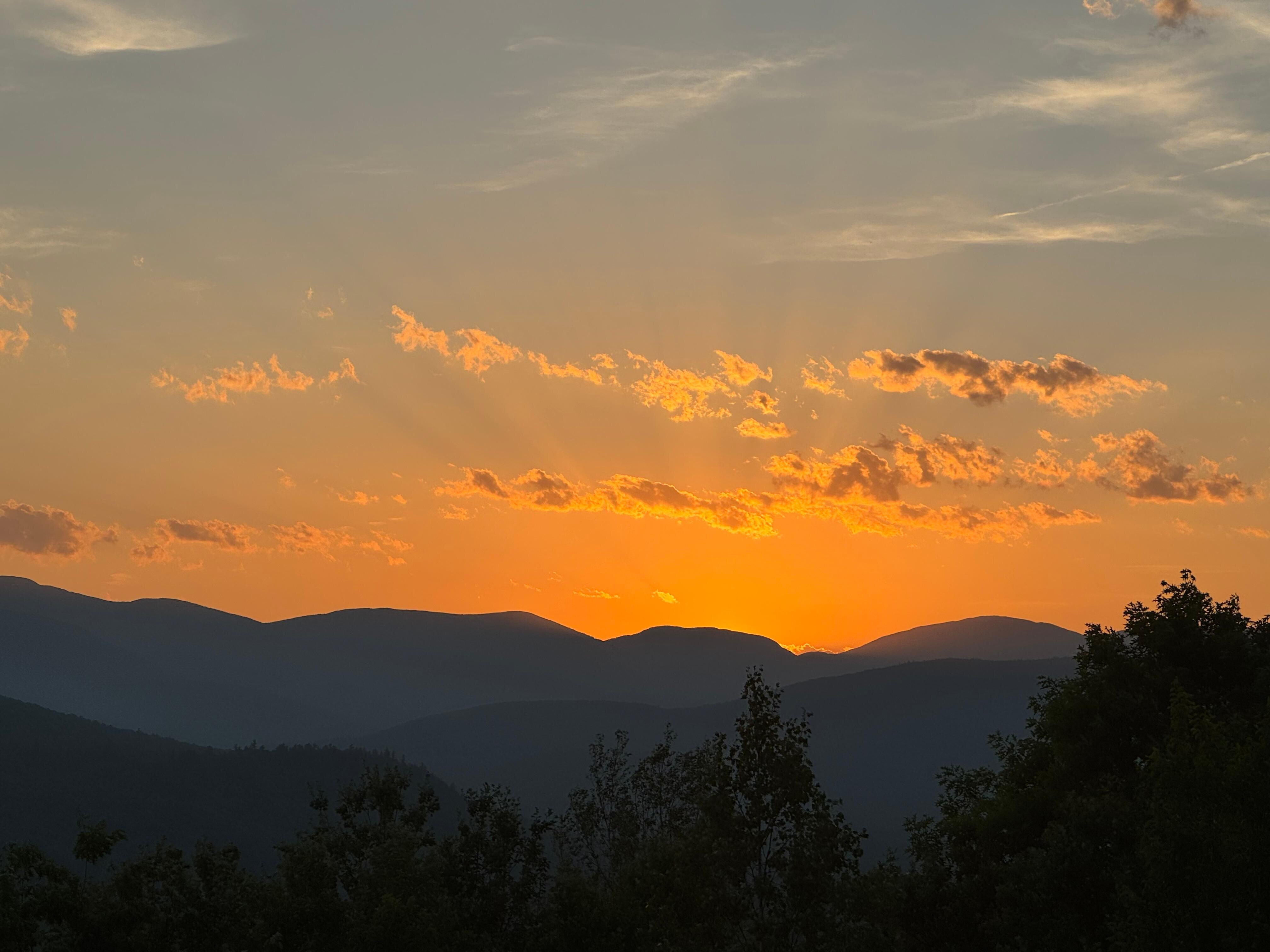 Spectacular sunsets, and evening skies filled with stars