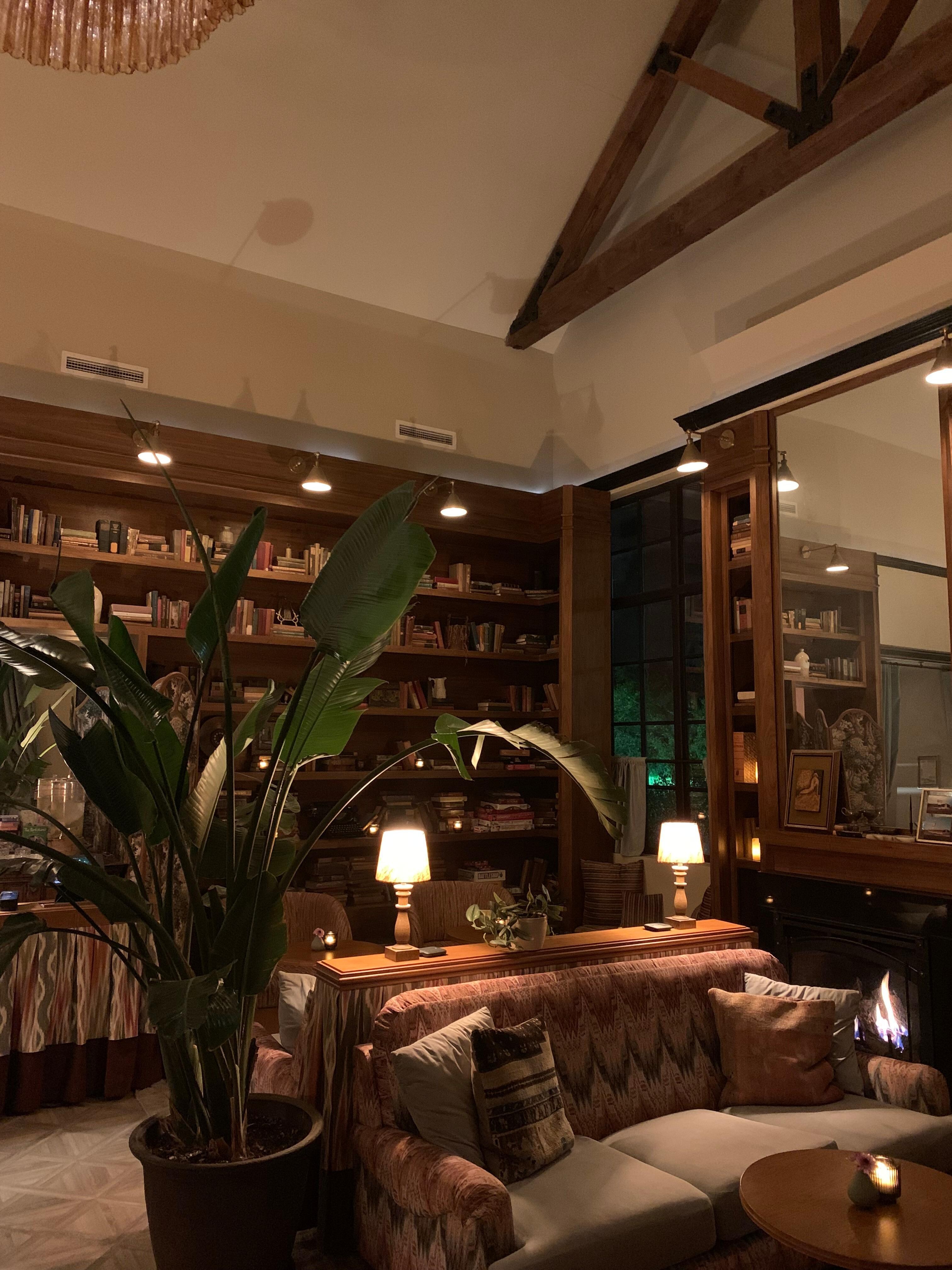Lobby of hotel 