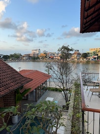 View from our balcony