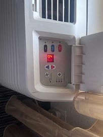 AC was on lowest setting the whole time and did not work. It got very hot and stuffy in the room especially after cooking, there was no screen on the windows allowing mosquitoes and other bugs possible entry.