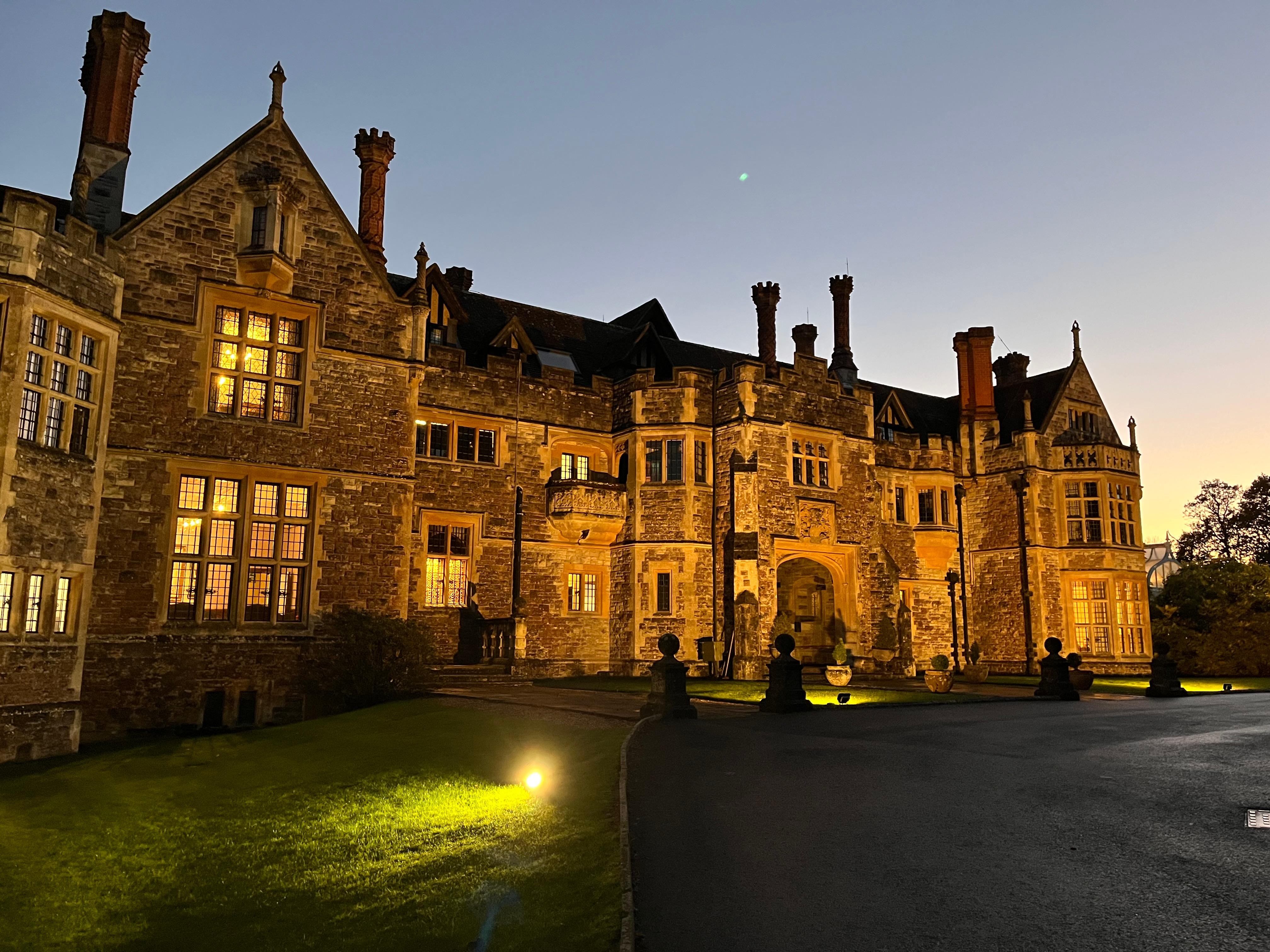 The Property at night 