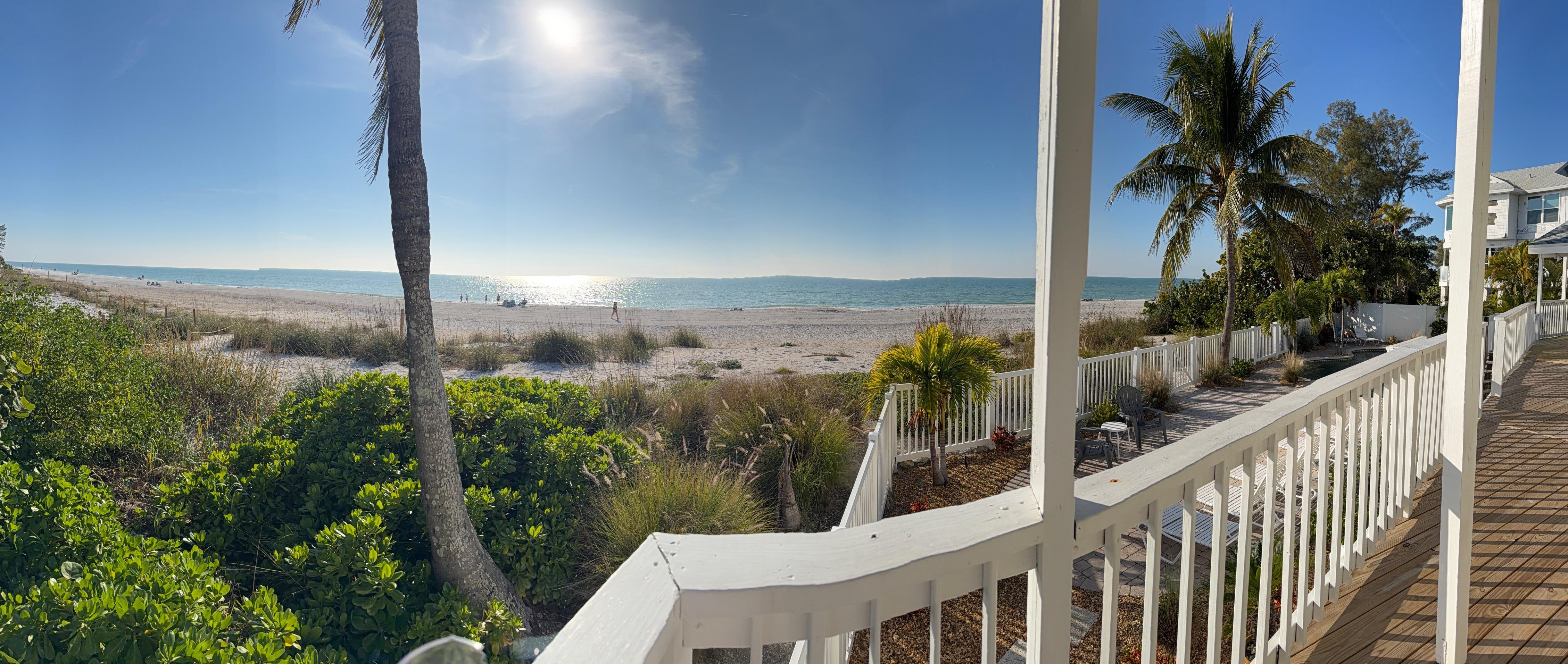 A full view from the deck.