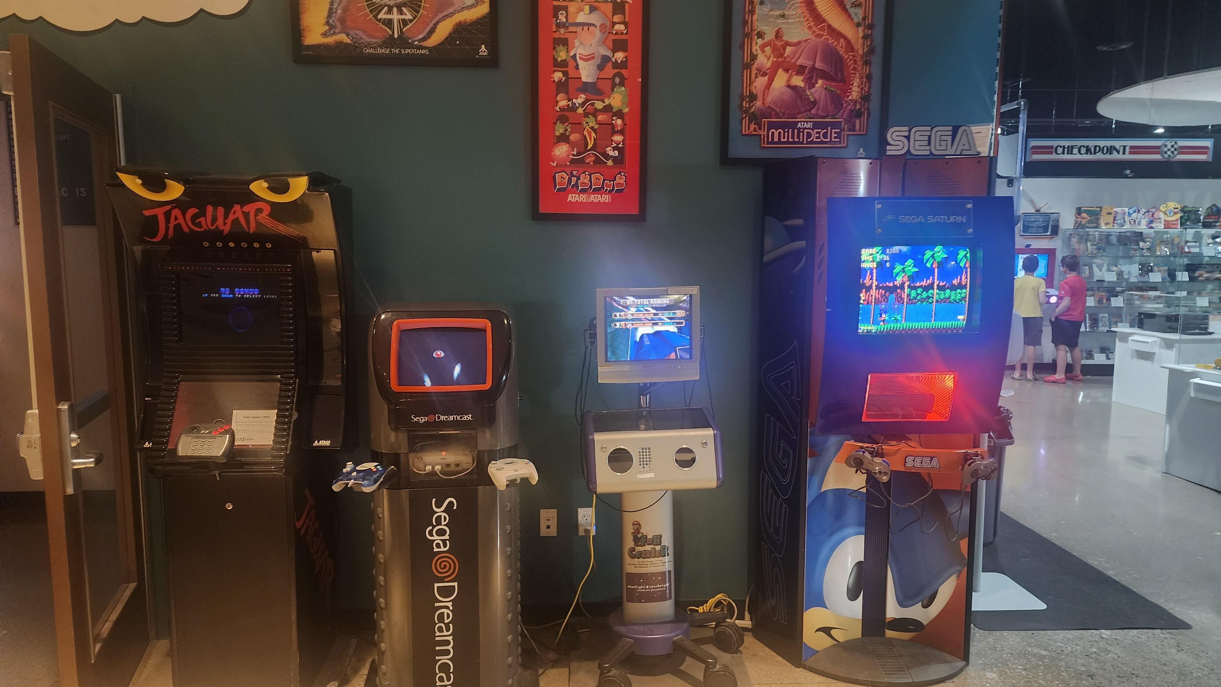 The boys love their video games,  why not a museum.