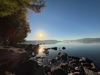 Sunrise from the shore