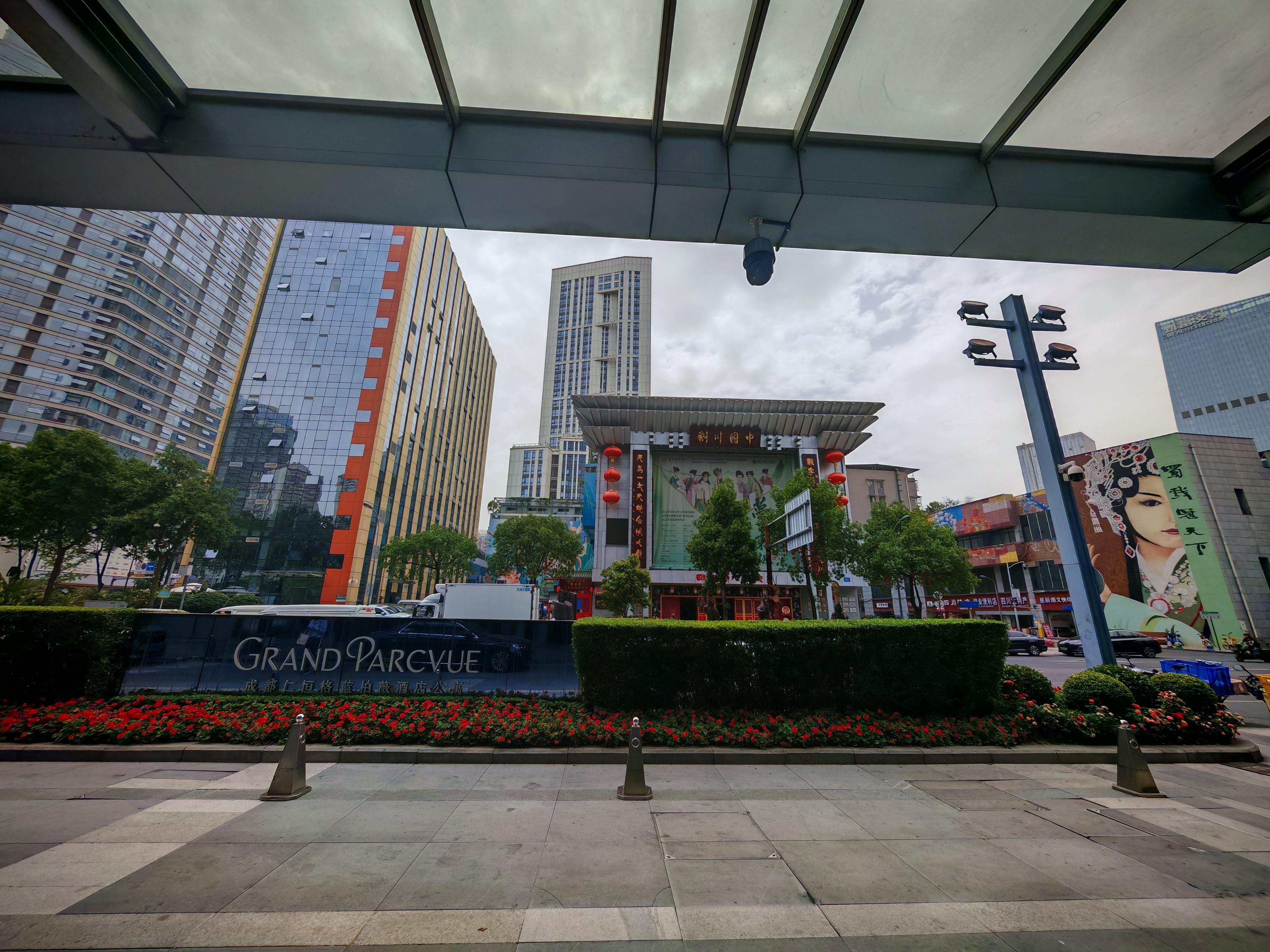 Outside view from lobby
