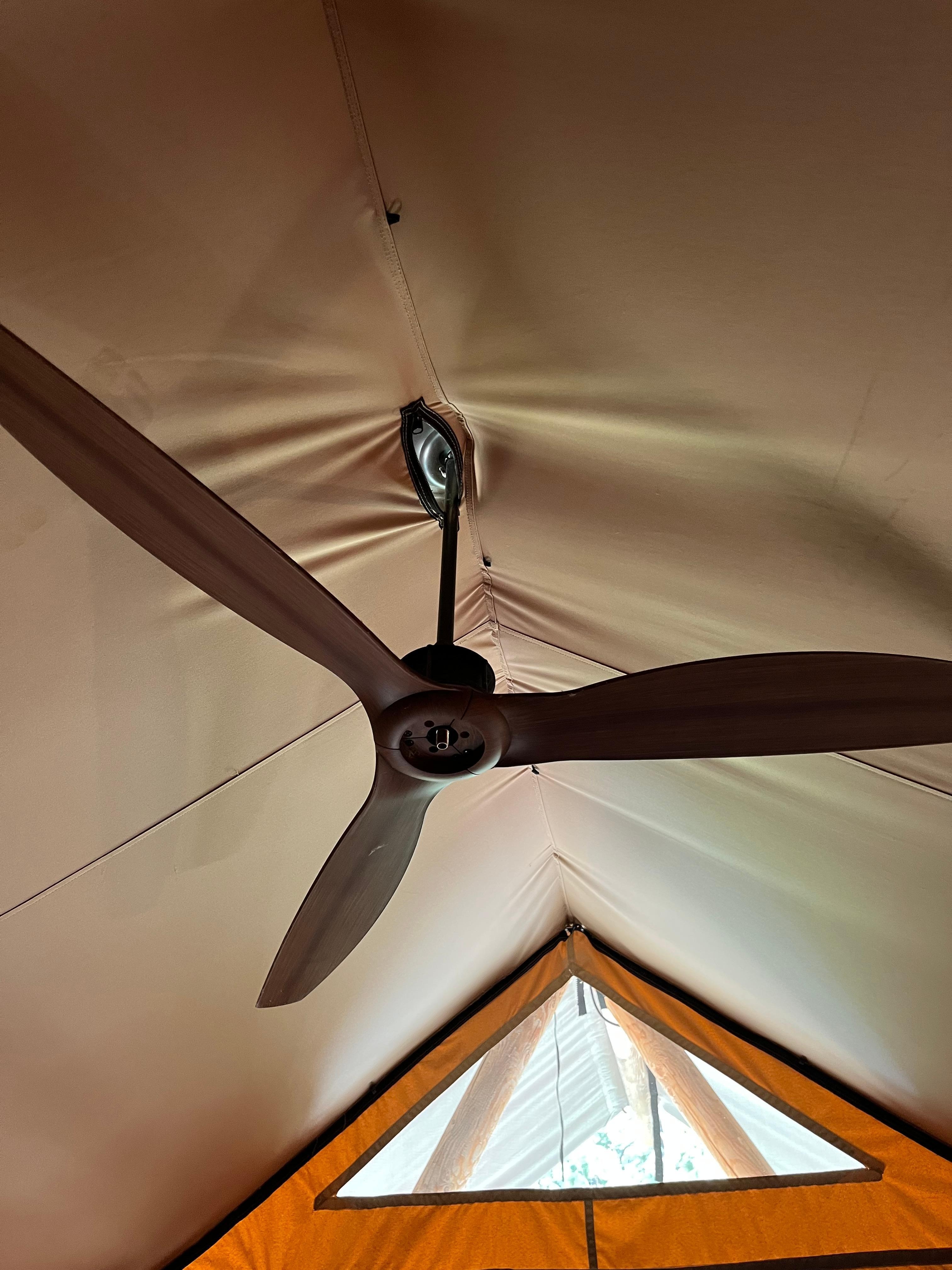 Broken fan with no light