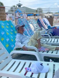 Hung out at the pool