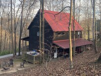 Small trail behind the house so this is a view from the trail.