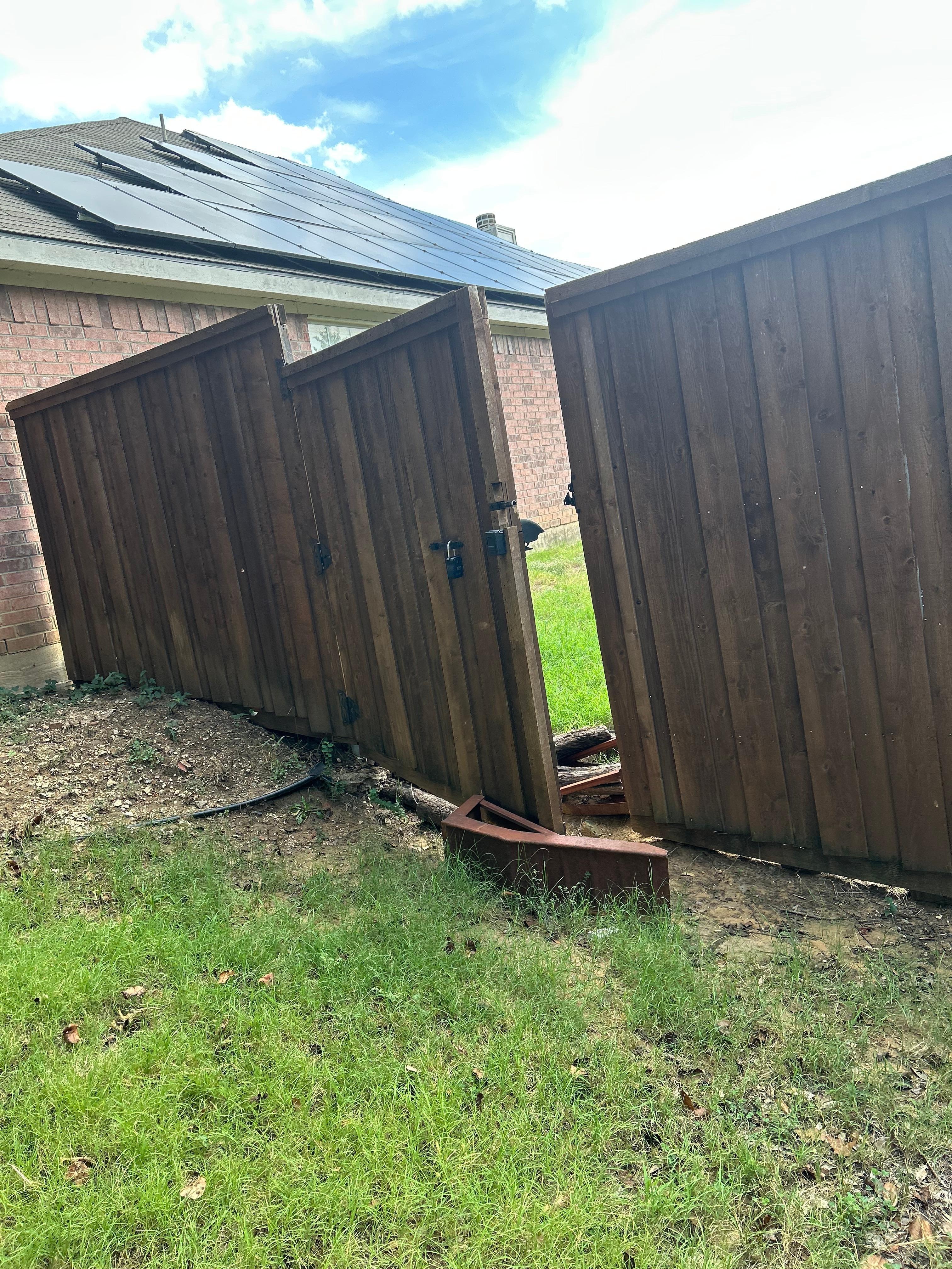 Gate won’t close completely 