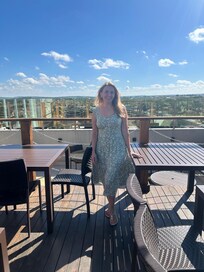 Restaurante do hotel, vista pra praia de Lagoa da Prata