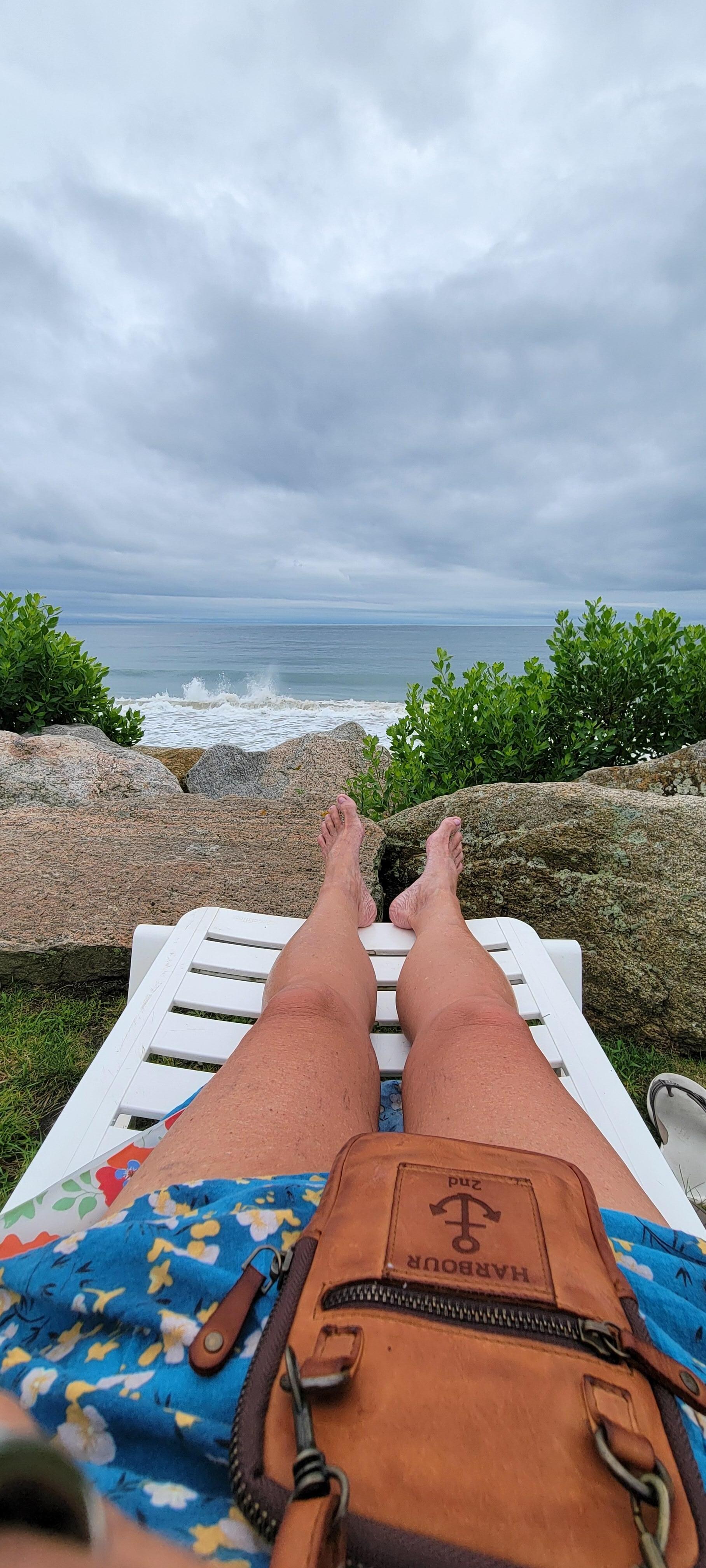 My signature "i was here foot photo".