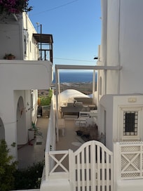 View from our balcony