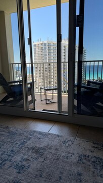 View from living room