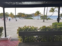 View from patio