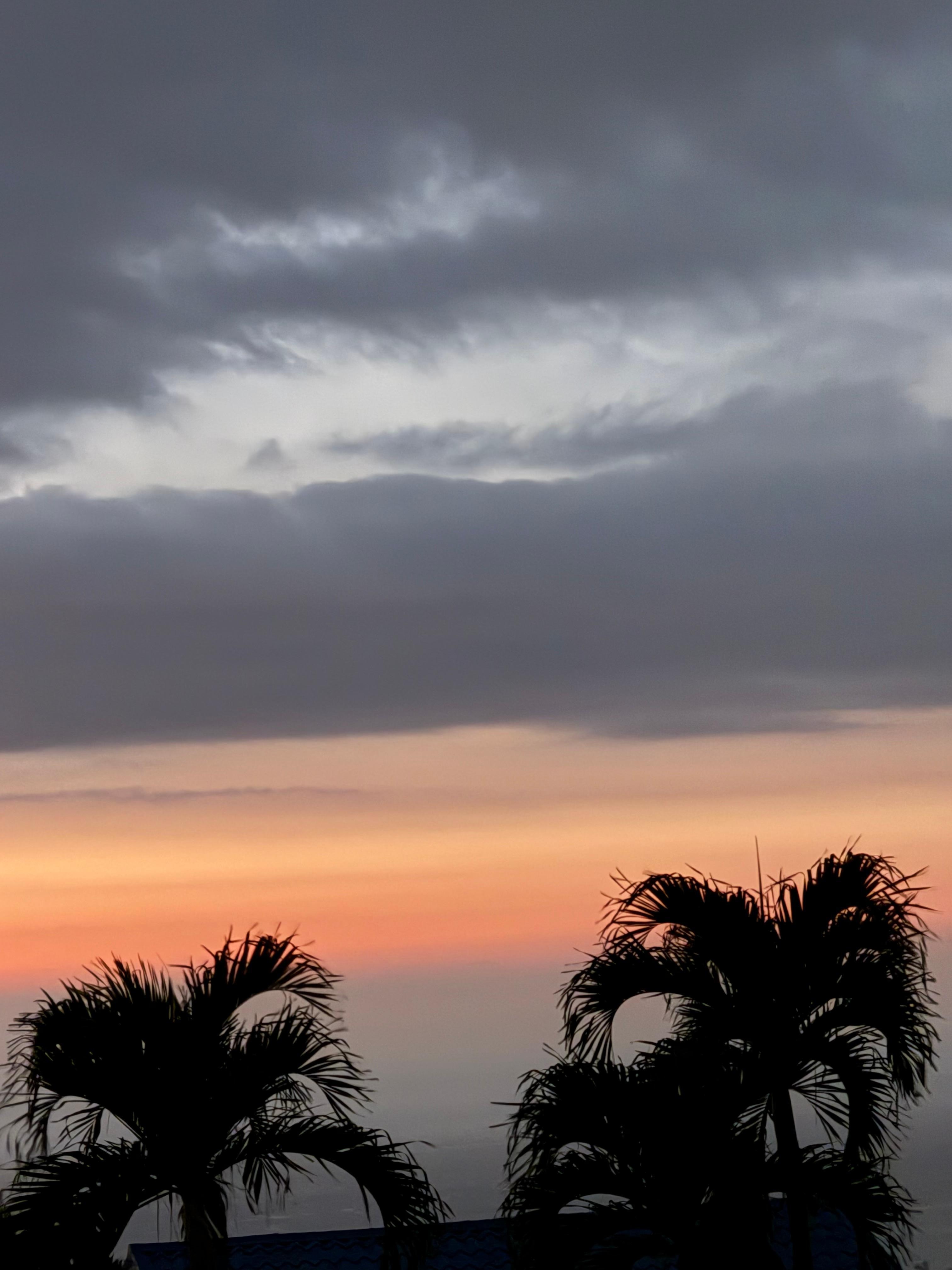 Sunset from the deck