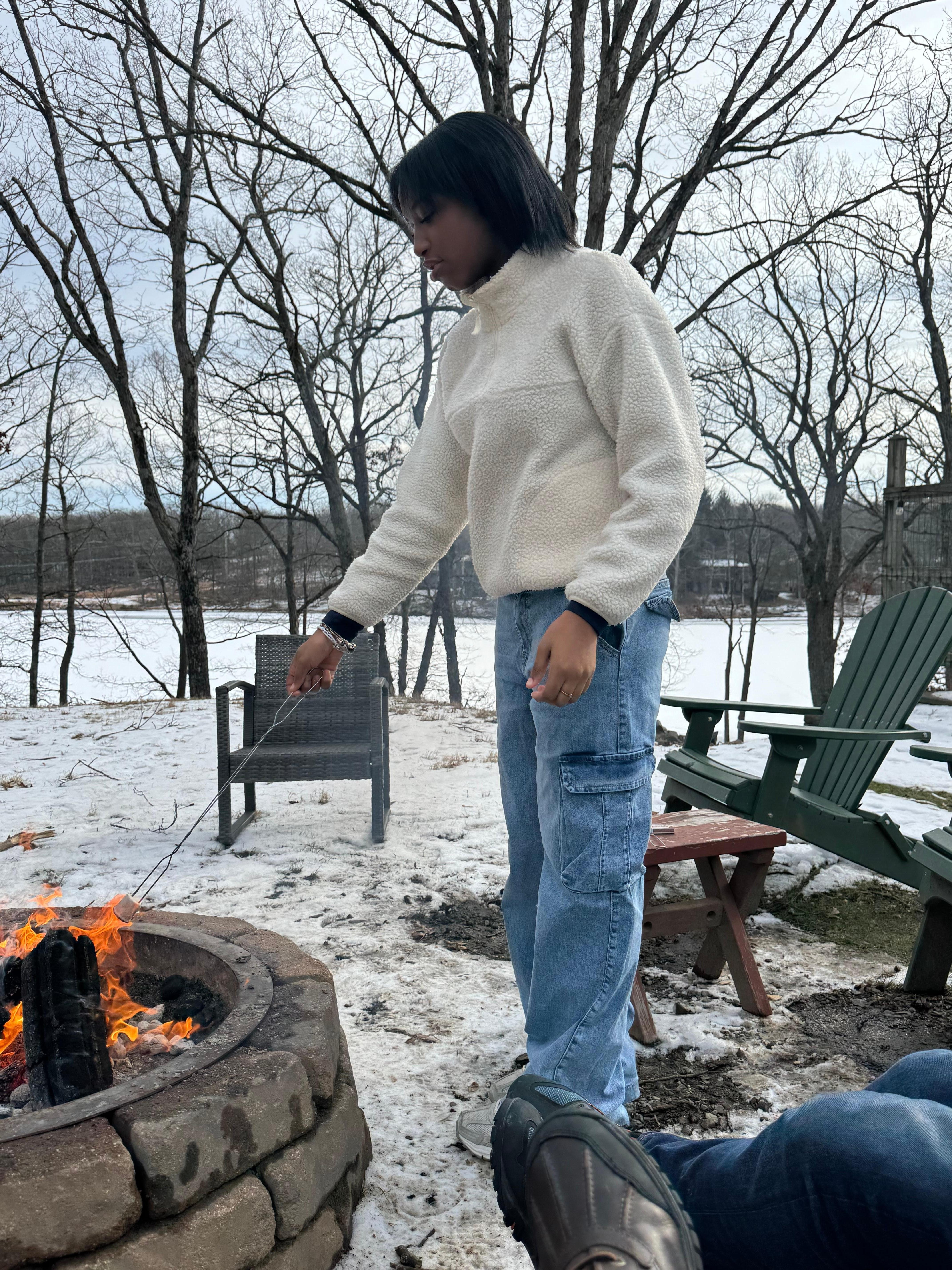 My second oldest grandchild having fun.