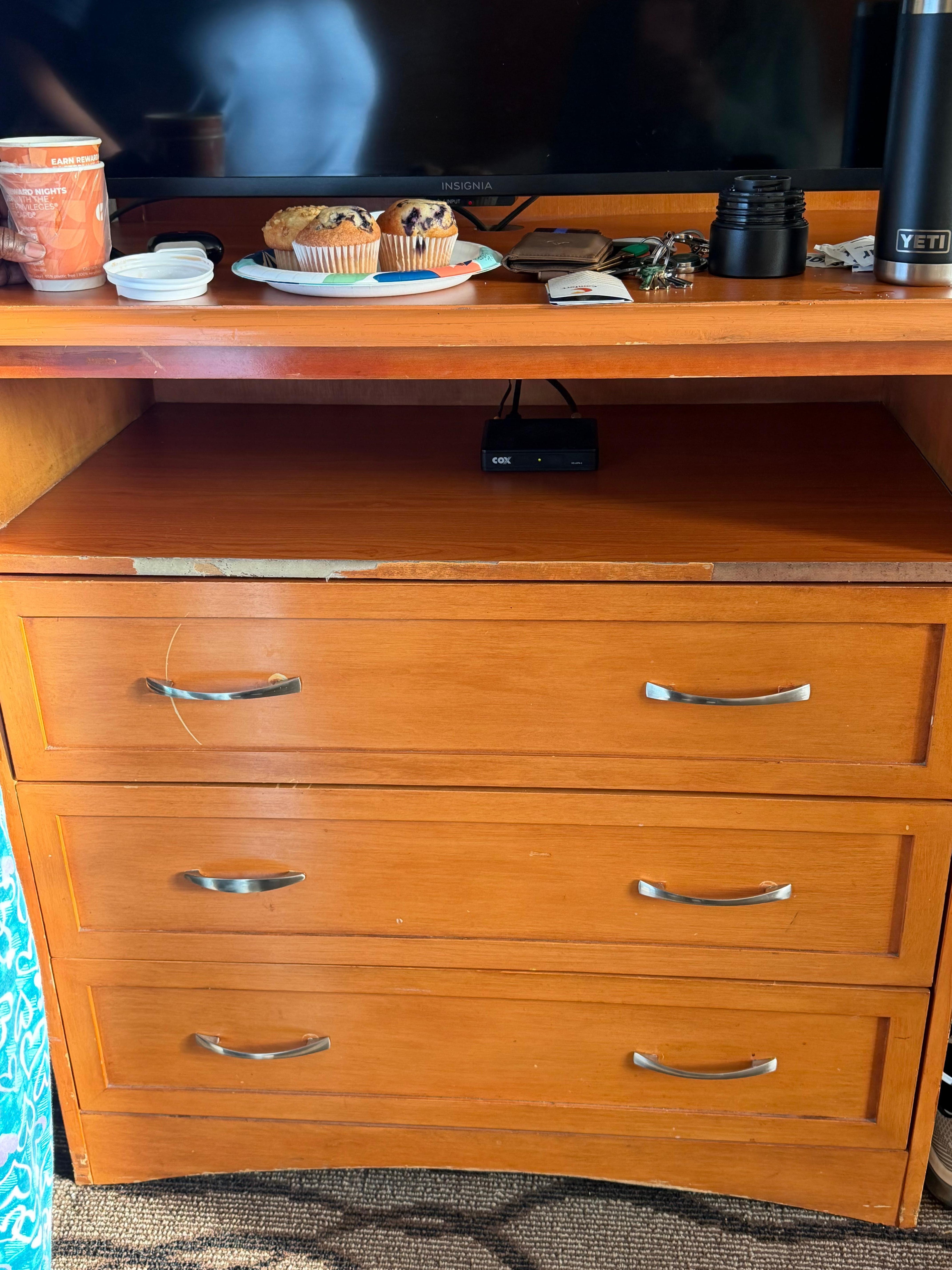 Room carpet was very nasty from previous customers 