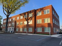 Well cared for grounds.