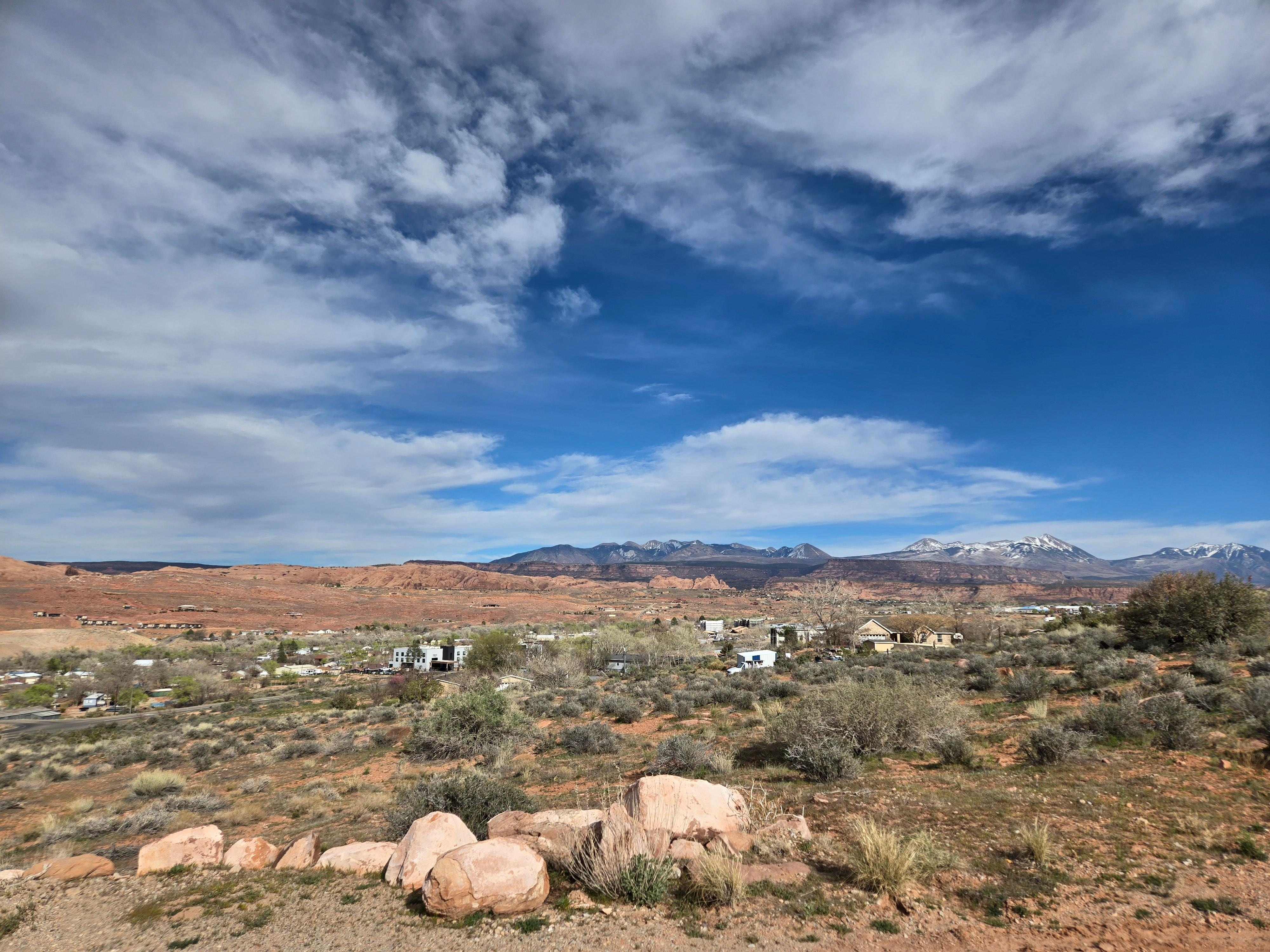 View from house balcony.