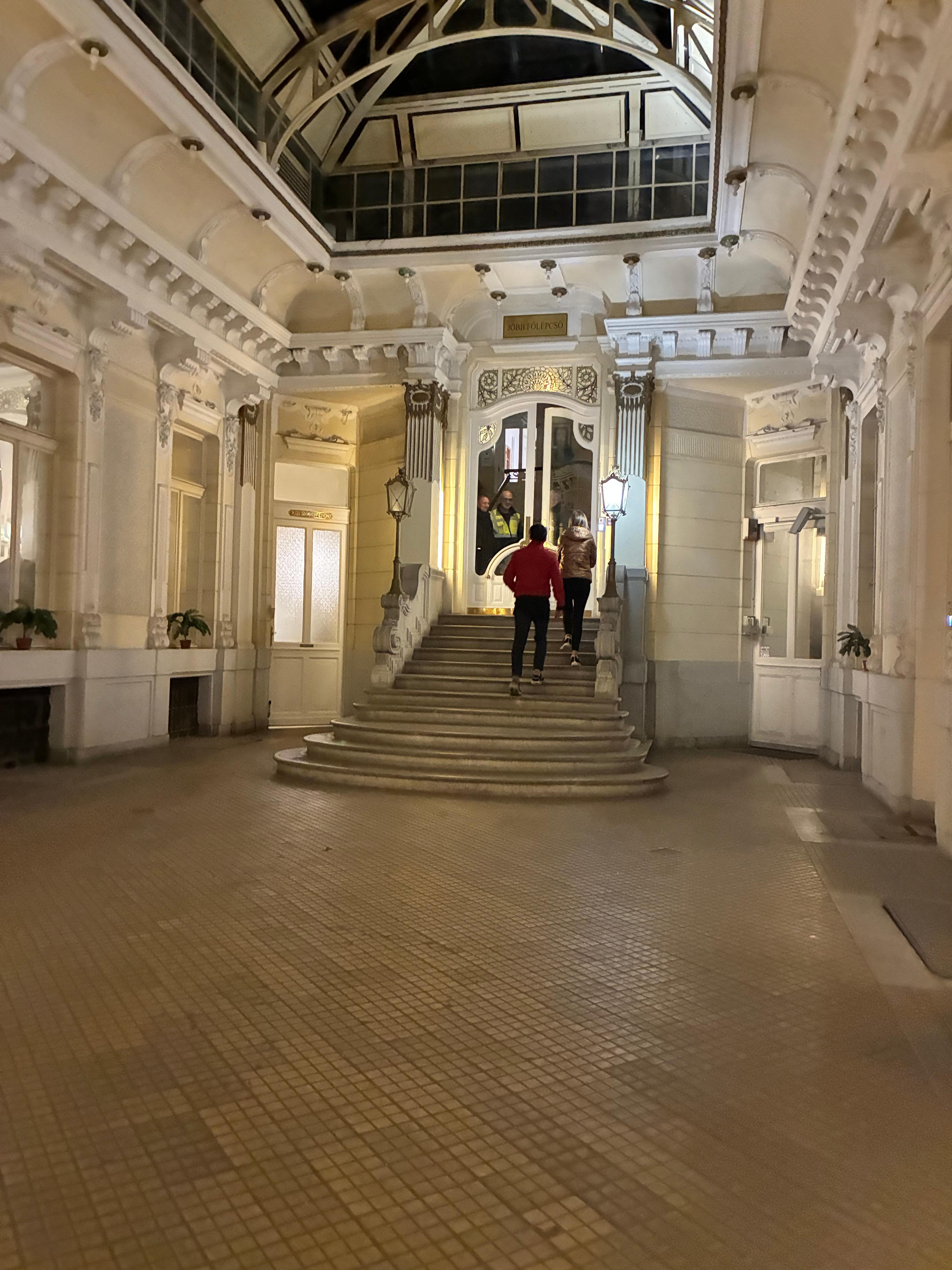 The main foyer of the building. 