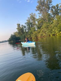 Quiet canal for kayaking, swimming and fishing