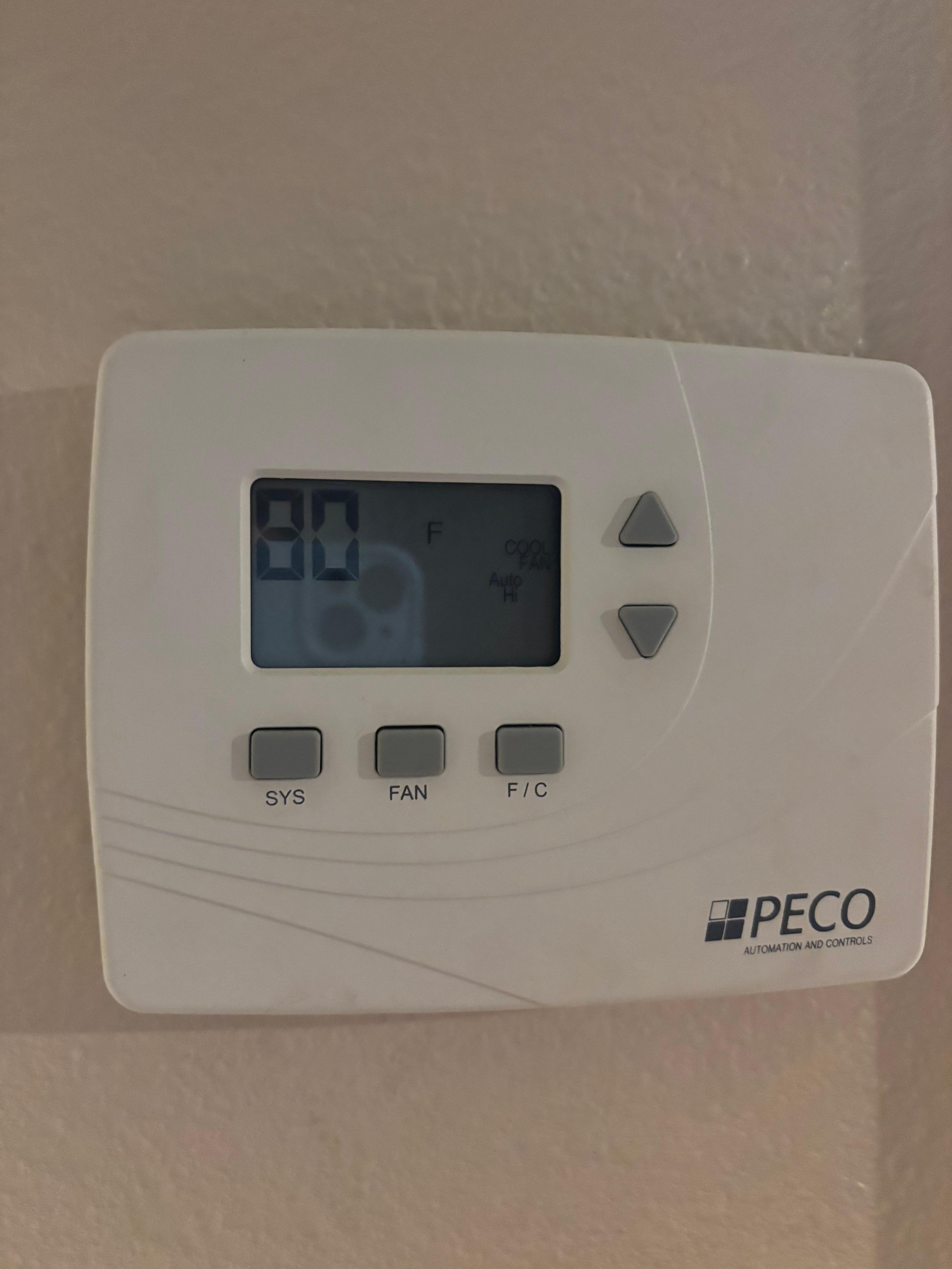 No working a/c