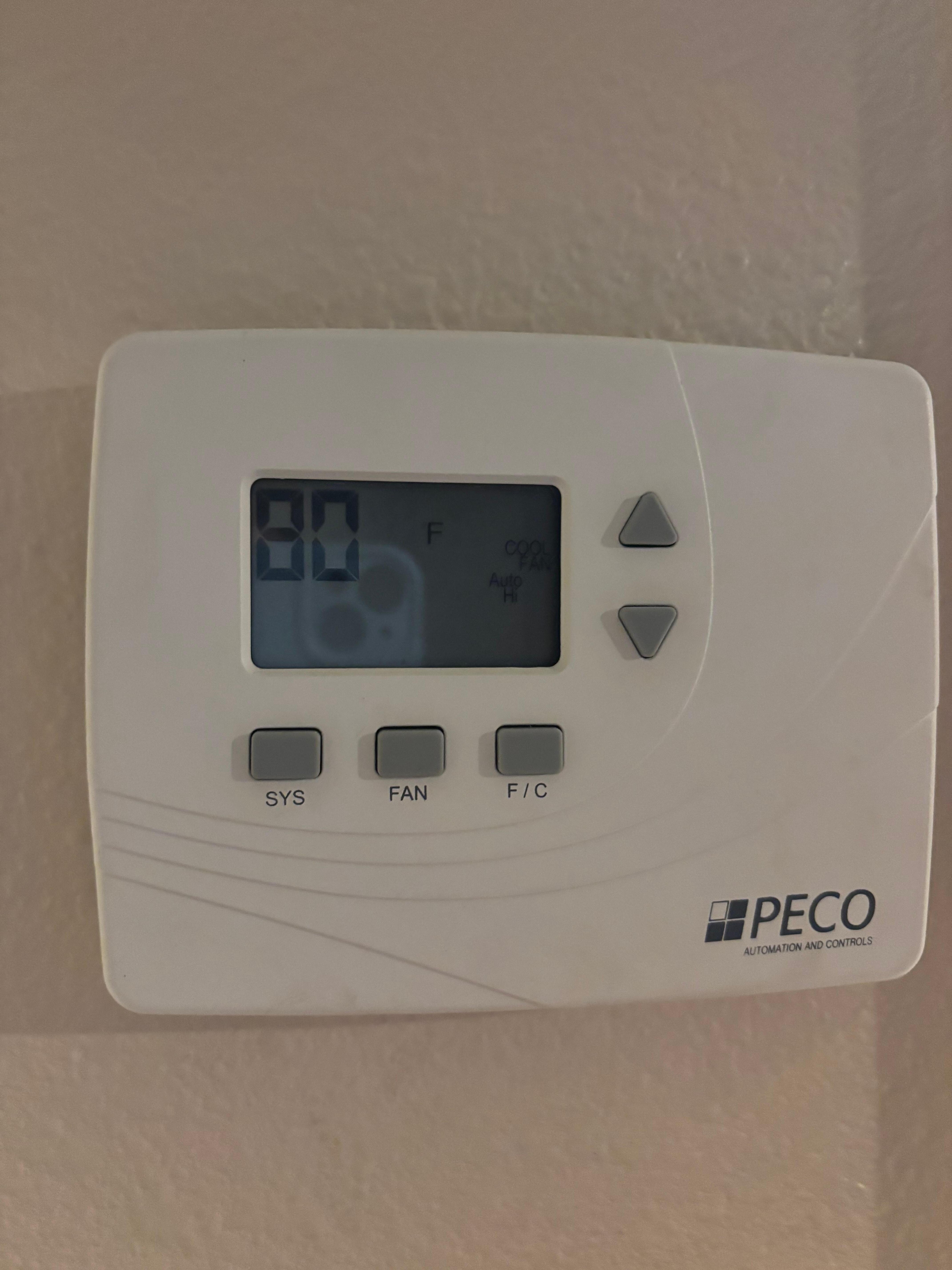 No working a/c 