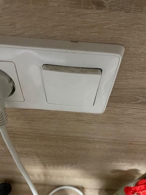 Saleté sur les interrupteurs