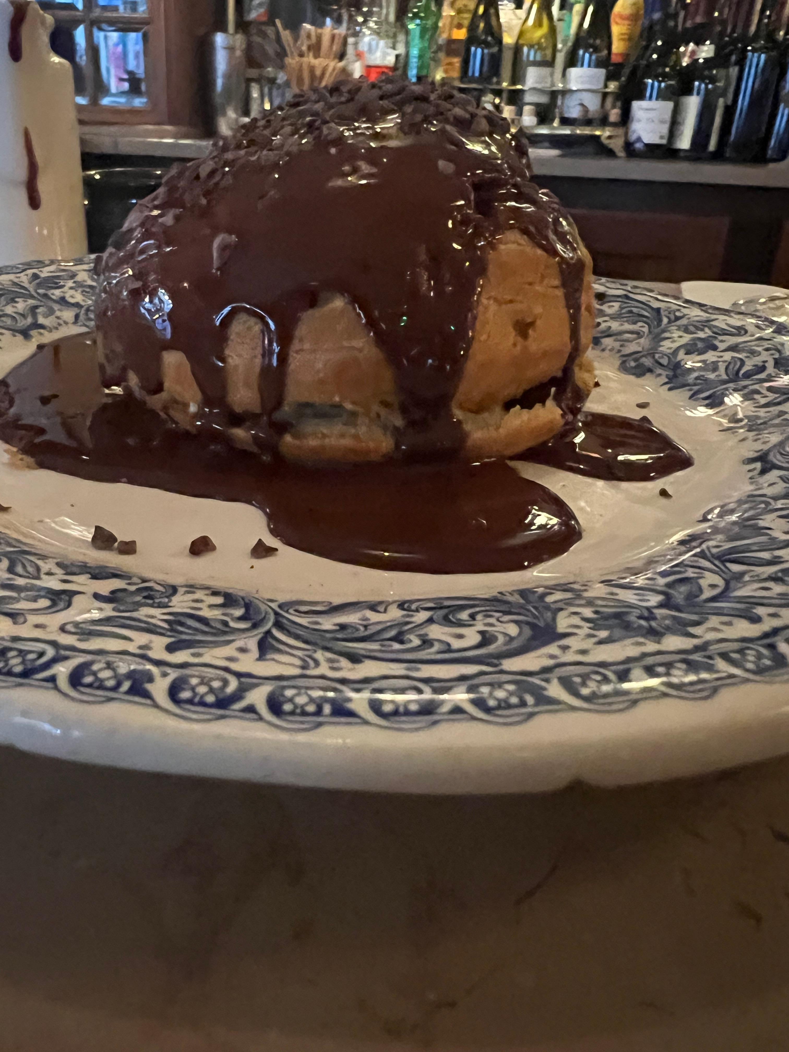 Dessert at the restaurant 