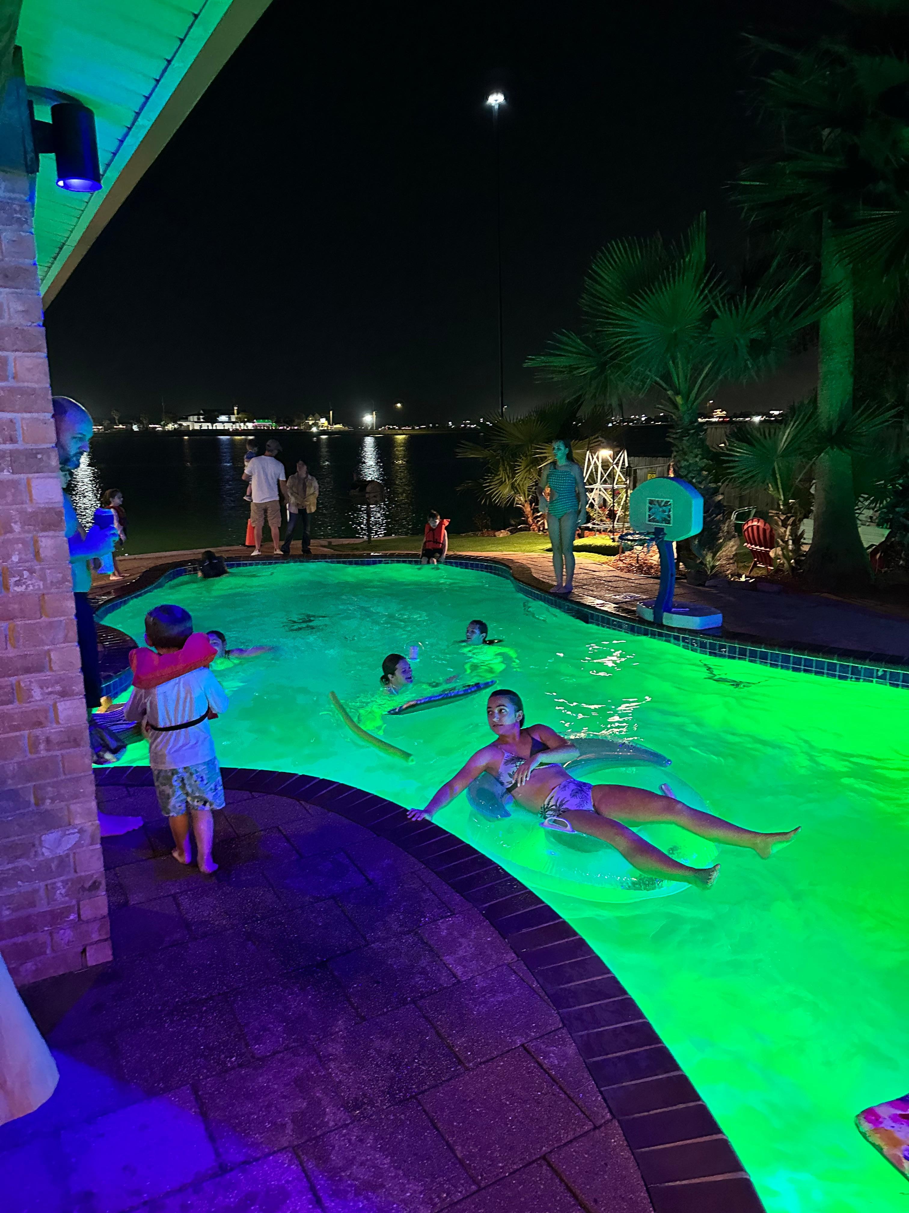 The kids enjoying spending time with each other. 