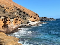 Swimming hole 1/2 mile walk from rental