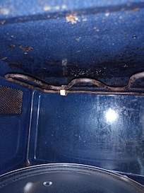 Intérieur micro très sale