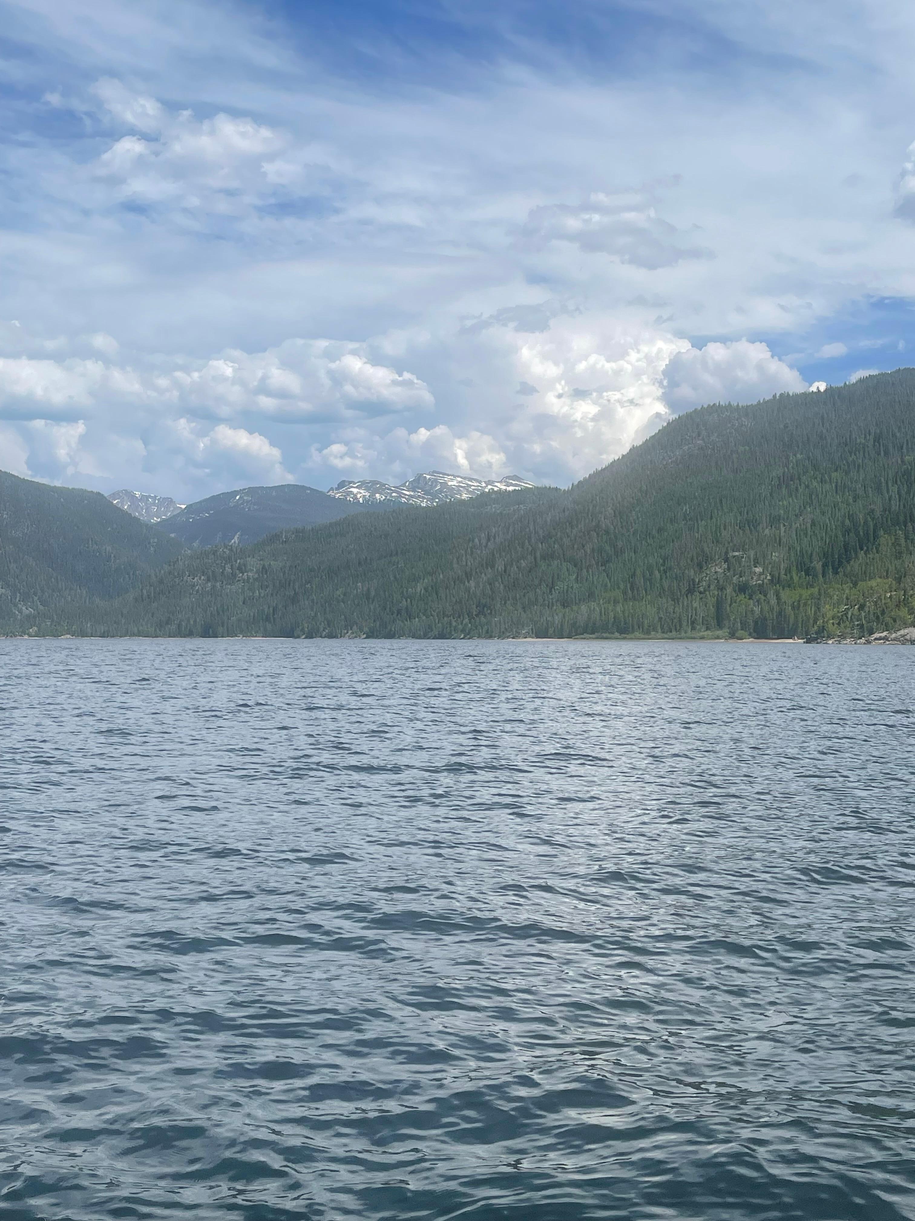 Out on the lake 