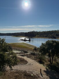Walking path near the lake