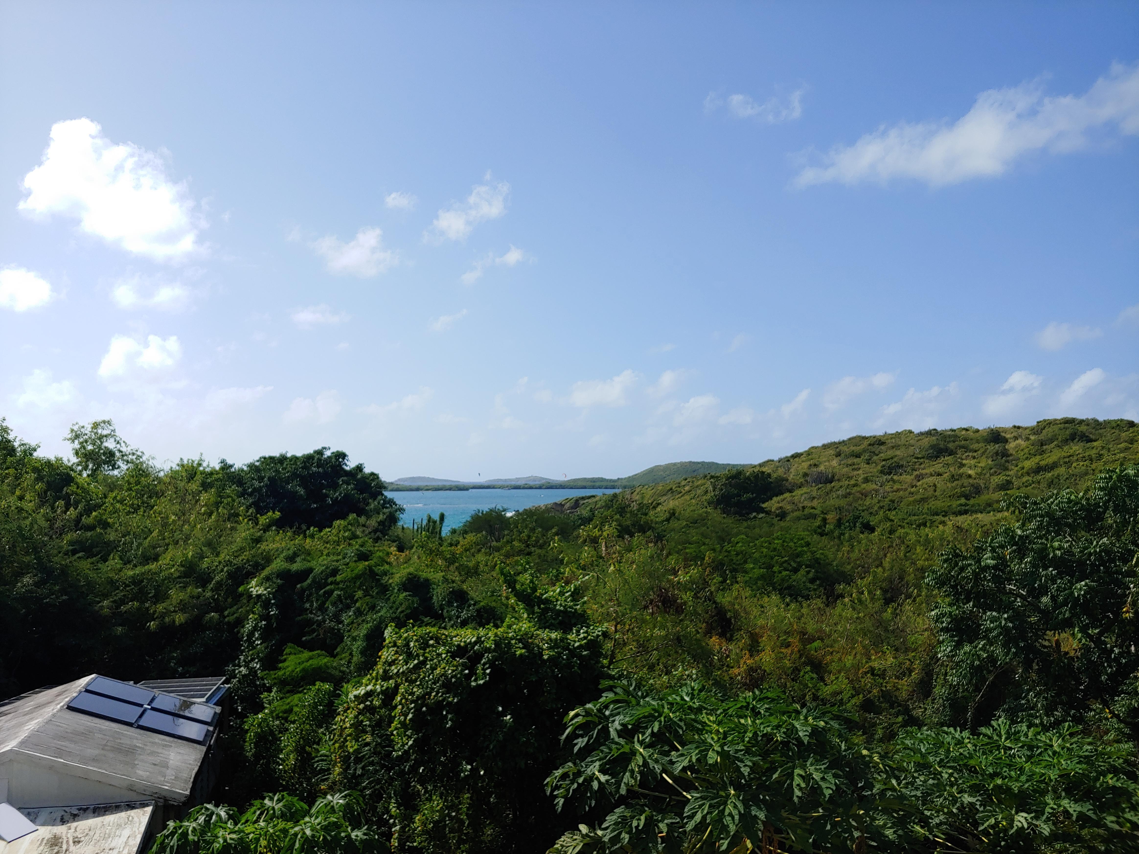 Ocean view from balcony