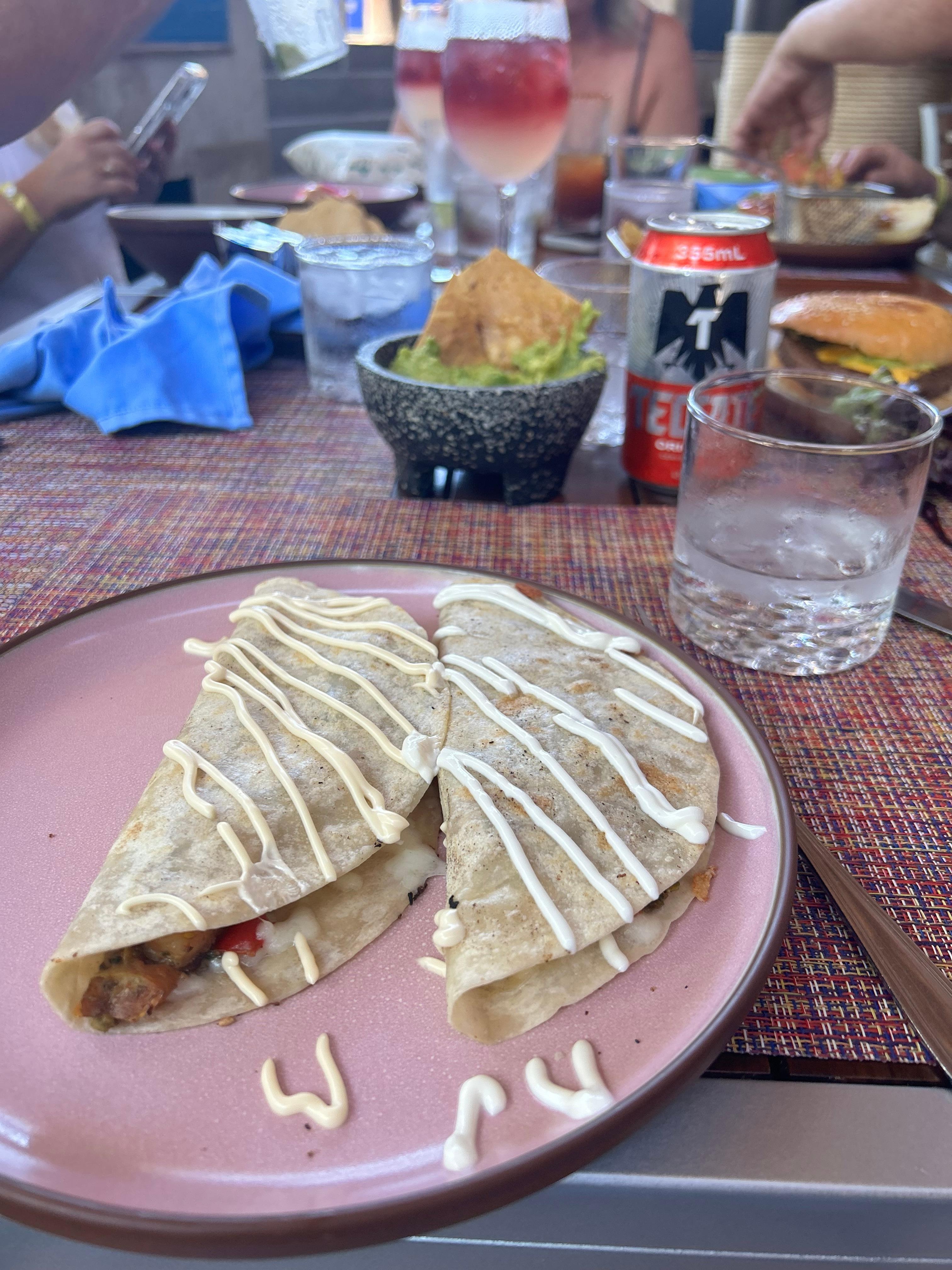 Excellent Governor tacos in The Grill!!