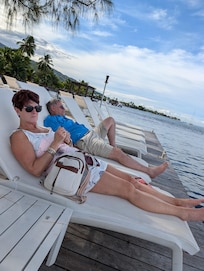 Shoreline to the south