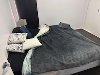 Slept in beds as it was when we arrived