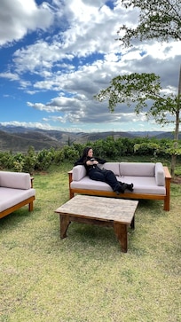 Admirando a paisagem