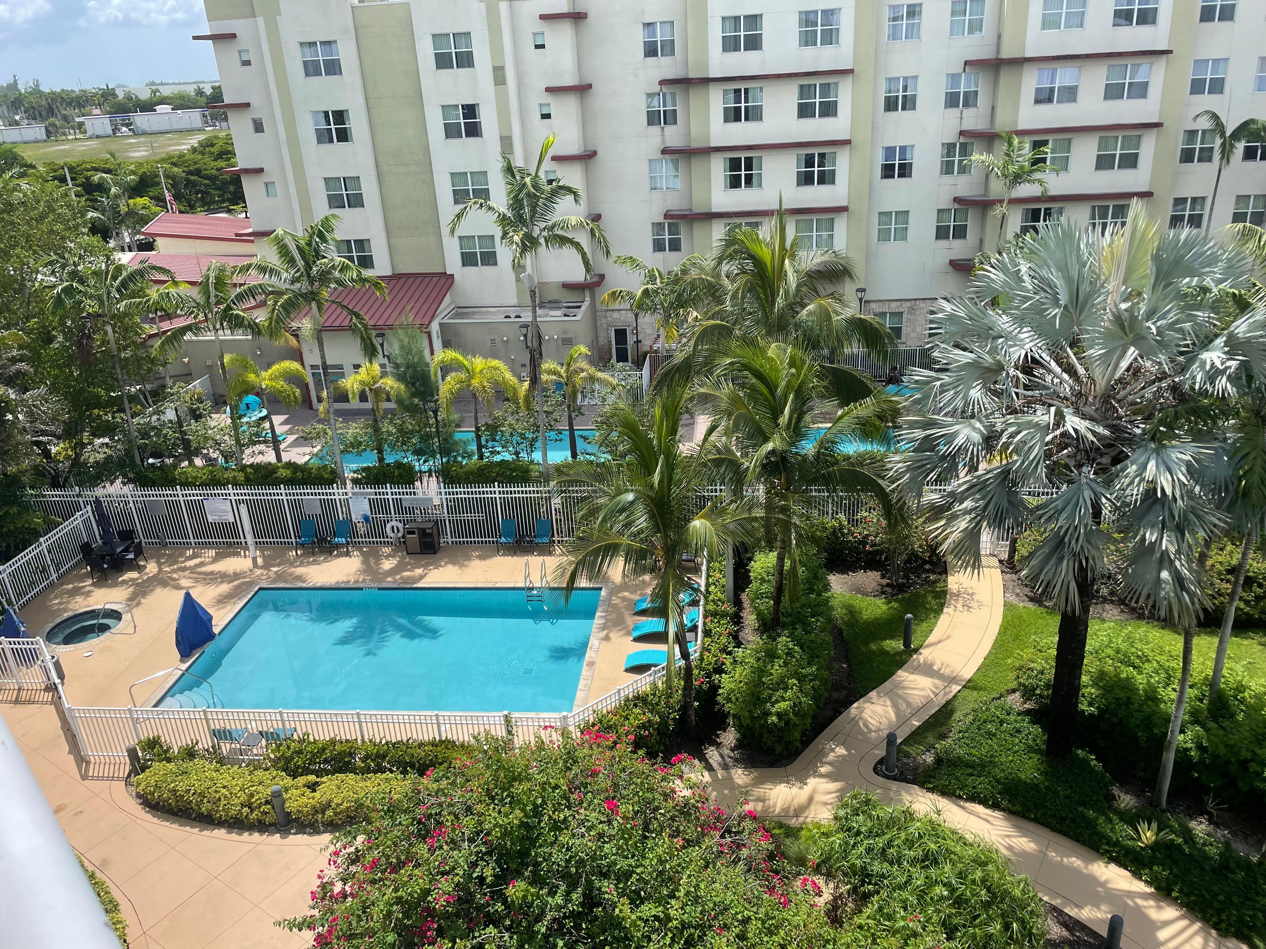View from our room.