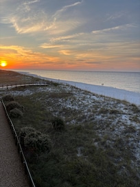 From balcony in property