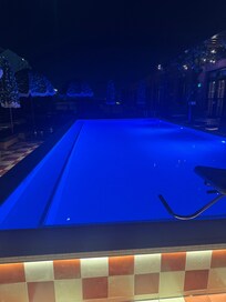 Rooftop Pool. It’s has a restaurant and Bar attached.