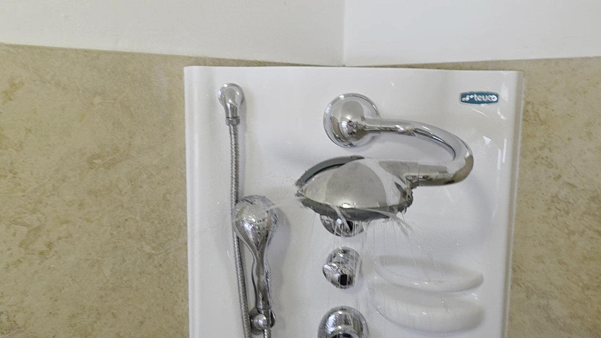 Duschkopf verkalkt und defekt