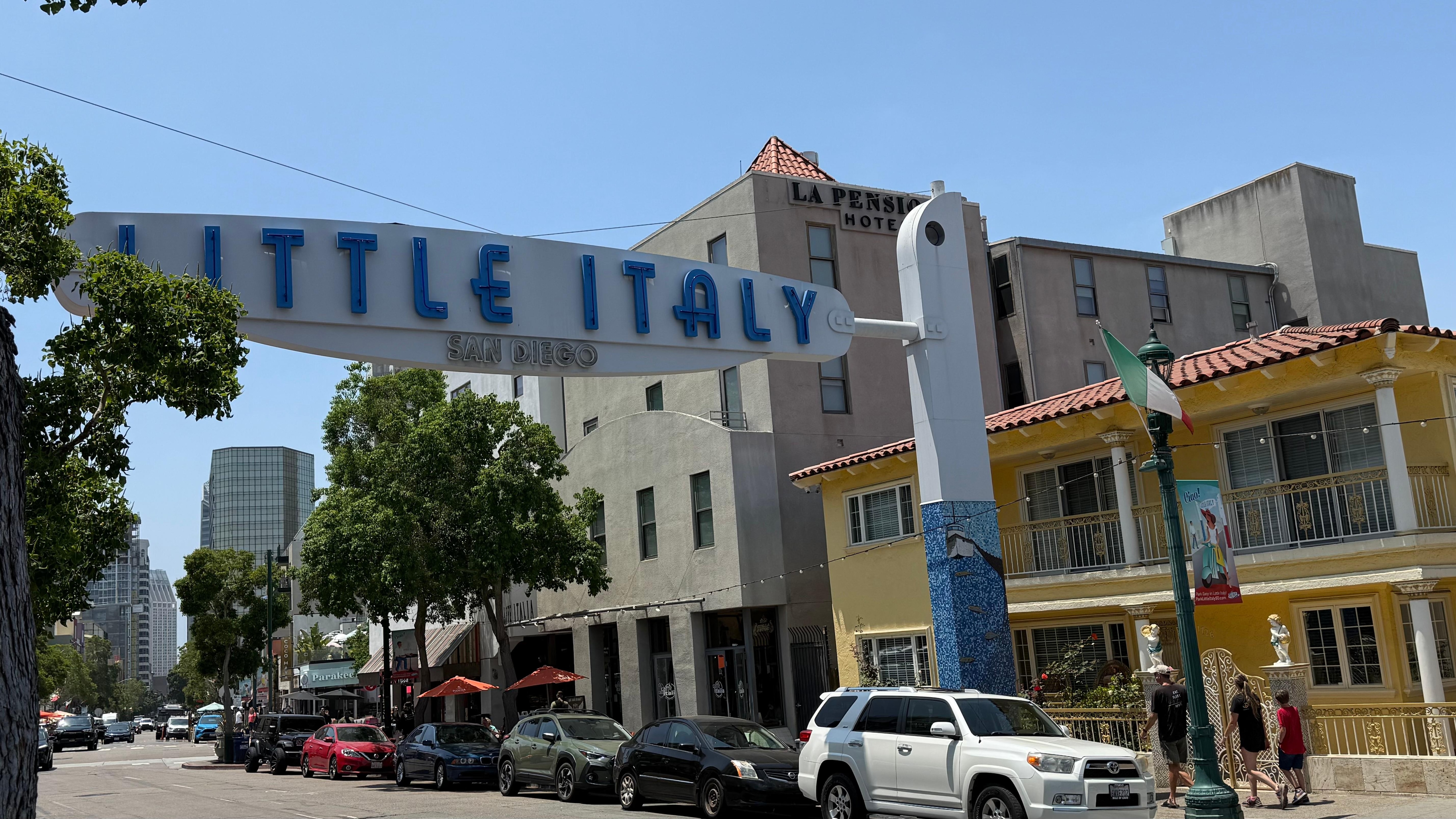 Little Italy has great dinning