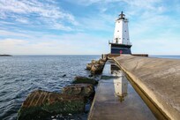 Ludington North Pier Light House